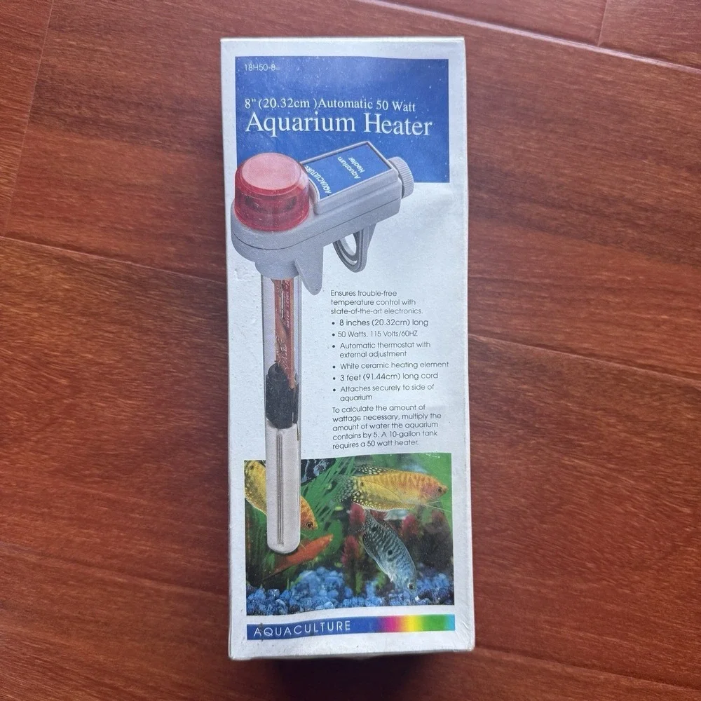 50 Watt Aquarium Heater Brand New In Box